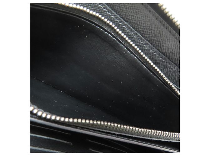 Clutch Louis Vuitton Zippy XL Monogram Eclipse da uomo LOUIS VUITTON Nero - vista 9