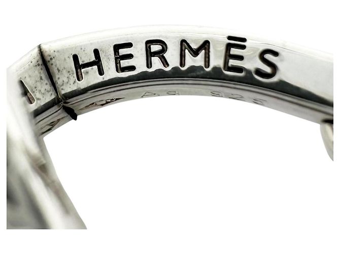 Hermès HERMES Hermes Sellier Gemelli tondi, Argento, Peso ., Uomo, con Custodia - vista 6