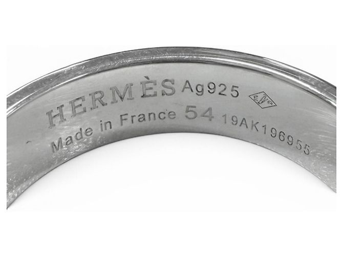 Hermès HERMES (Hermes) Collier de Chien Ring, Modell, Silber, Größe , Hergestellt in Frankreich, Gewicht ., Herren/Damen Accessoire - Ansicht 6