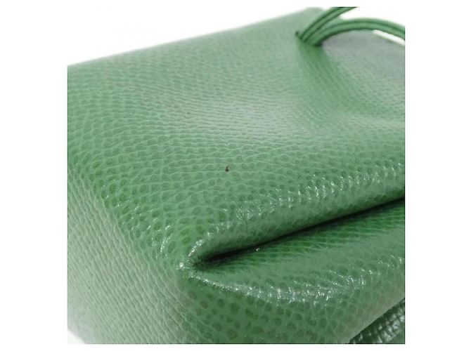 Hermès Pochette borsa a mano Hermes Vespa Verde - vista 3