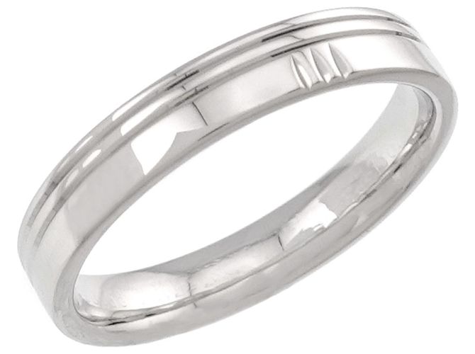 Hermès Anello Alliance Kelly Hermes #, Oro Bianco () - vista 6
