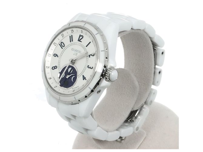 Chanel Fars de Lune Moon Phase Men's Watch White Ceramic Automatic - view 2