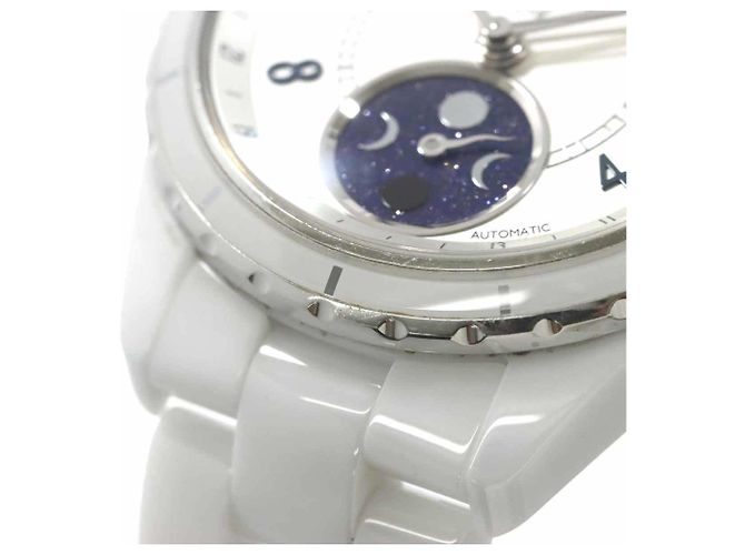 Chanel Fars de Lune Moon Phase Men's Watch White Ceramic Automatic - view 7