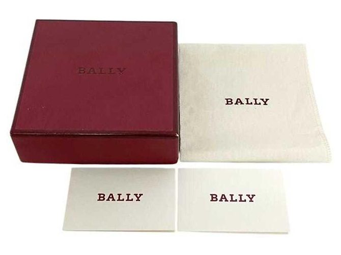 Cartera plegable Bally, cuero negro. - vista 11