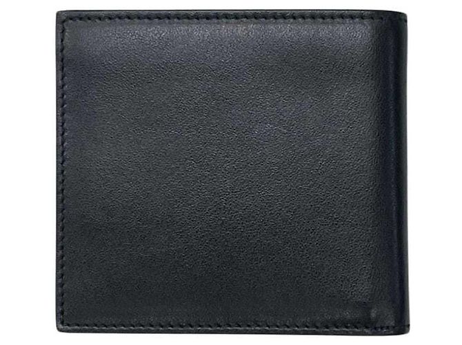 Cartera plegable Bally, cuero negro. - vista 4