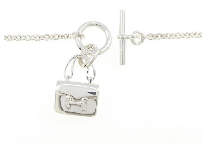 Hermès Collana Amulette Constance Hermes Argento - vista 5