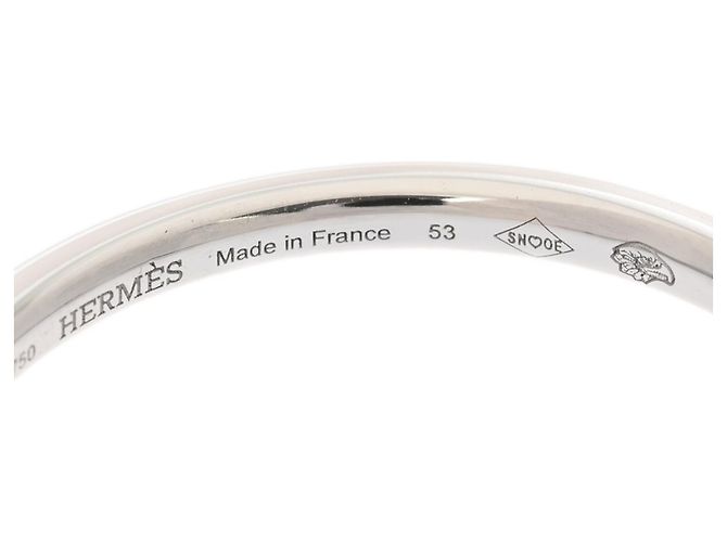 Hermès HERMES Kelly Clochette PM Ring, Größe #, Diamant, Damen, Weißgold (WG), Note A, Gebraucht, Ginzo - Ansicht 7