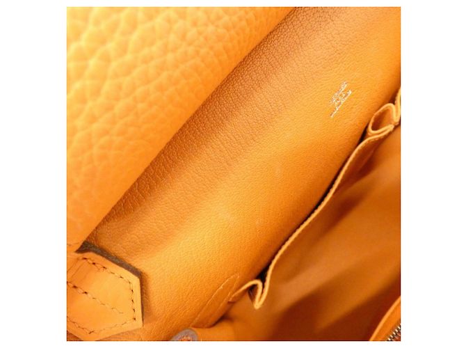 Hermès Borsa a tracolla Hermes Jypsiere Arancione - vista 10