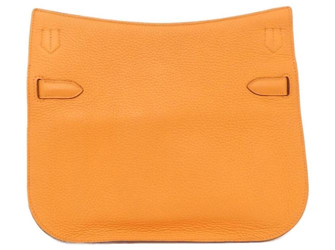 Hermès Borsa a tracolla Hermes Jypsiere Arancione - vista 2