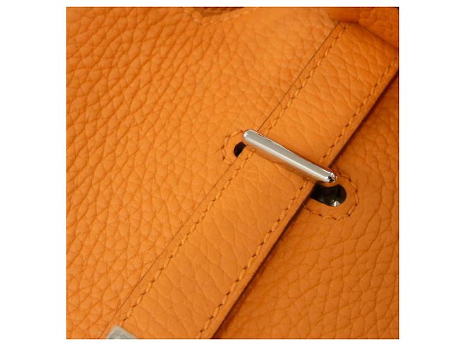 Hermès Borsa a tracolla Hermes Jypsiere Arancione - vista 5