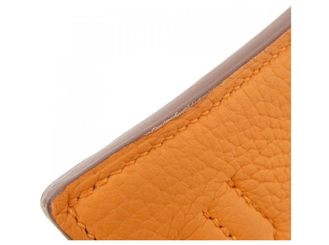 Hermès Borsa a tracolla Hermes Jypsiere Arancione - vista 7