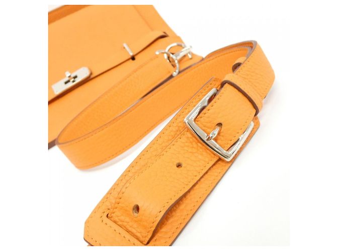 Hermès Borsa a tracolla Hermes Jypsiere Arancione - vista 8
