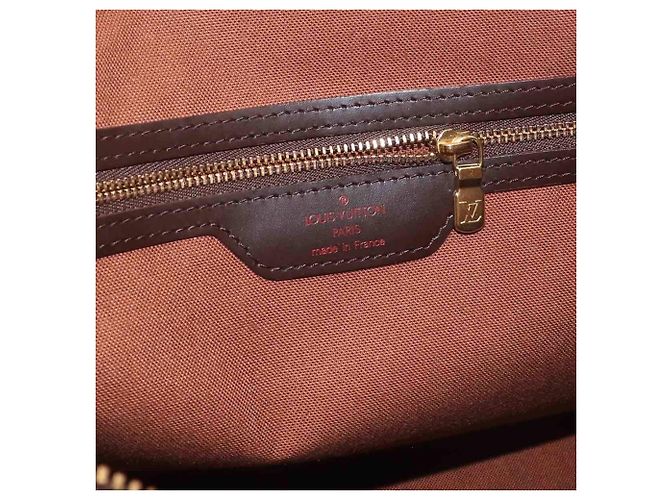 Borsa Tote Louis Vuitton Damier Chelsea, Ebene, Marrone - vista 8