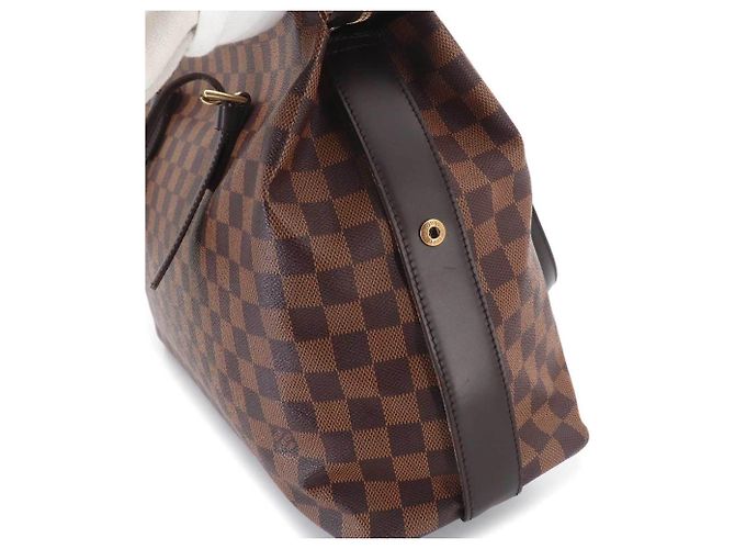 Borsa Tote Louis Vuitton Damier Chelsea, Ebene, Marrone - vista 9