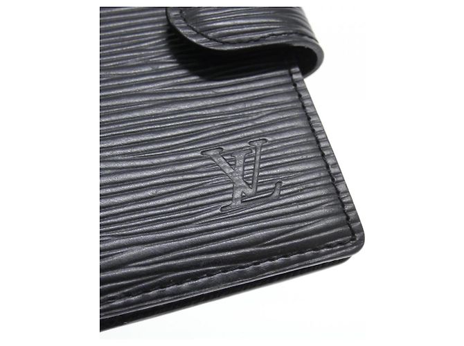 Louis Vuitton Epi Agenda Mini Organizer Schwarz - Ansicht 3