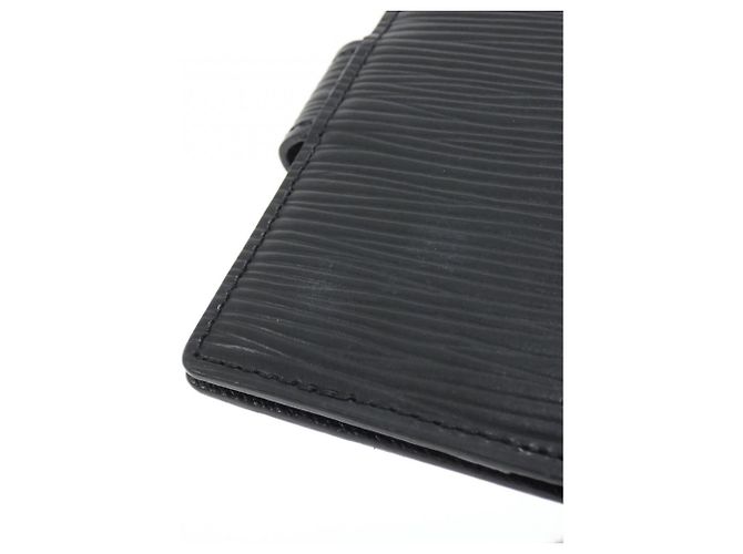 Louis Vuitton Epi Agenda Mini Organizer Schwarz - Ansicht 4