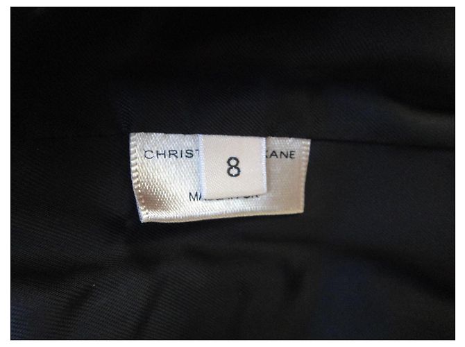 Blazer de cuero con relieve floral Christopher Kane Negro Azul Verde - vista 6
