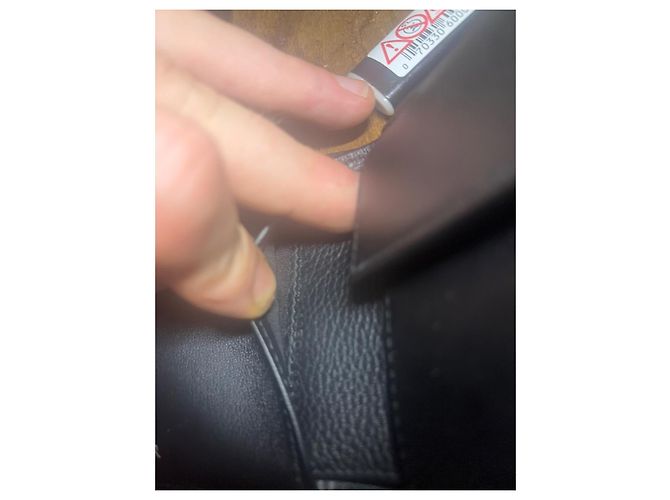 Dior black leather wallet - view 3