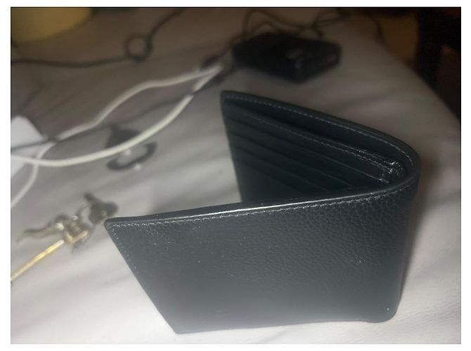 Dior black leather wallet - view 5