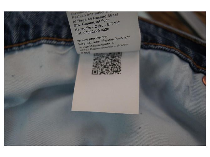 Marina Rinaldi Vaqueros Wide Leg Azul Lavado - vista 10