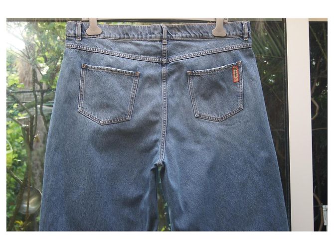 Marina Rinaldi Vaqueros Wide Leg Azul Lavado - vista 4