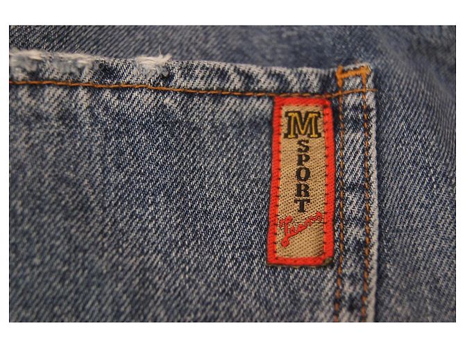 Marina Rinaldi Vaqueros Wide Leg Azul Lavado - vista 6