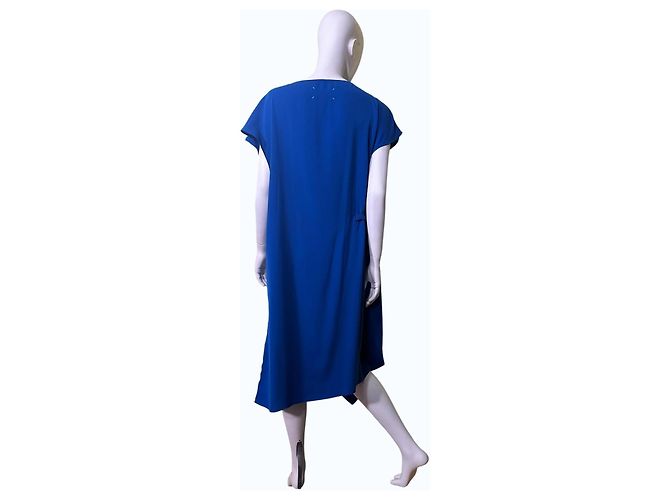 Maison Martin Margiela Maison Margiela Abito Drappeggiato Blu - vista 4