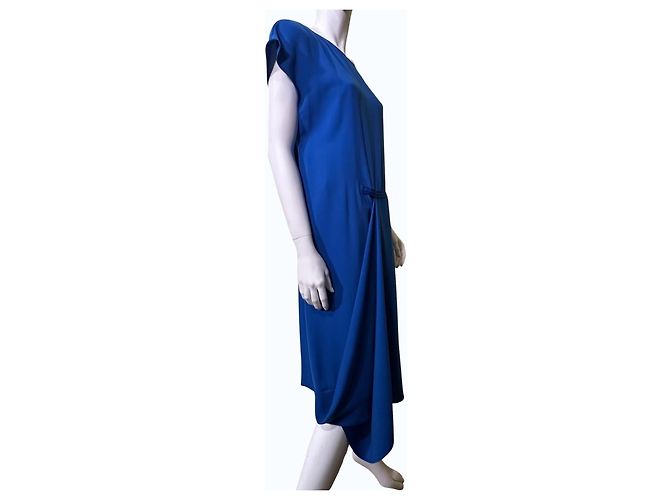 Maison Martin Margiela Maison Margiela Abito Drappeggiato Blu - vista 5