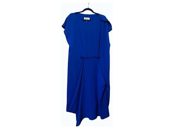 Maison Martin Margiela Maison Margiela Abito Drappeggiato Blu - vista 6