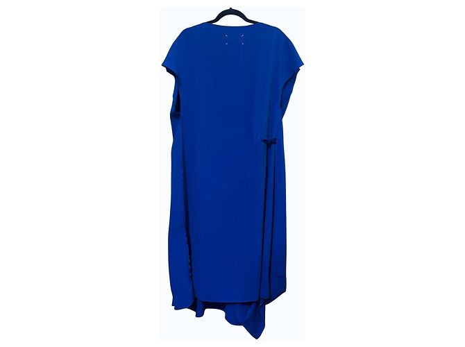 Maison Martin Margiela Maison Margiela Abito Drappeggiato Blu - vista 7