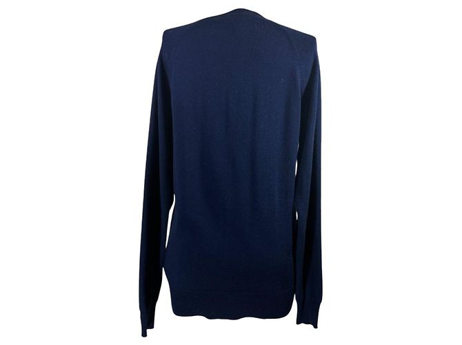 Escada Sport Cardigan dunkelblau mit nautischem Print Weiß - Ansicht 4