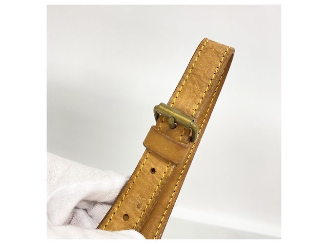 Borsa a tracolla Louis Vuitton Monogram Gibeciere MM M42247 Marrone - vista 11