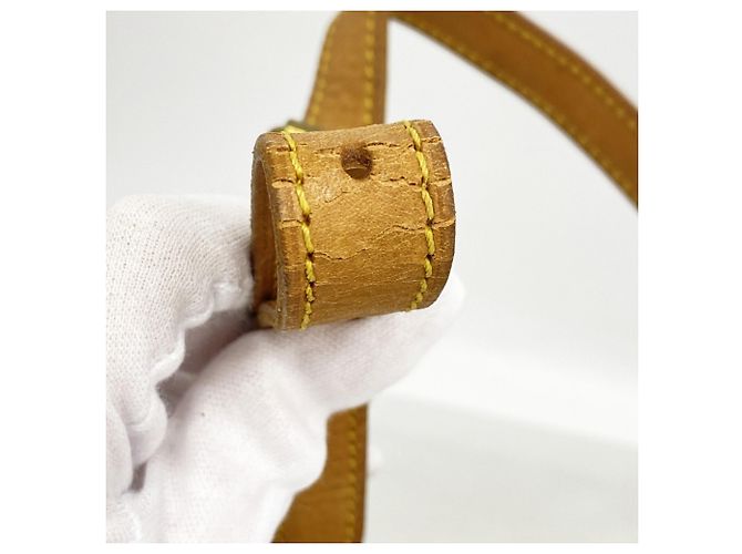 Borsa a tracolla Louis Vuitton Monogram Gibeciere MM M42247 Marrone - vista 9