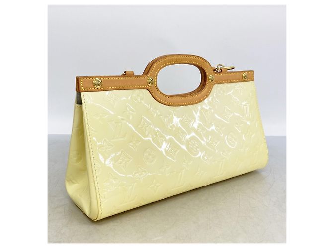 Borsa Louis Vuitton Vernis Roxbury Drive Bianco - vista 2