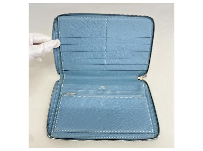 Hermès Cartera larga combinada Hermes Azap Azul - vista 3