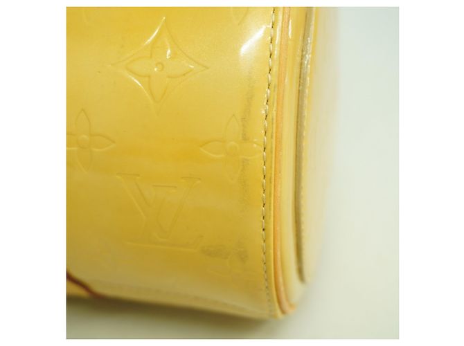 Borsa Louis Vuitton Vernis Bedford Beige - vista 6
