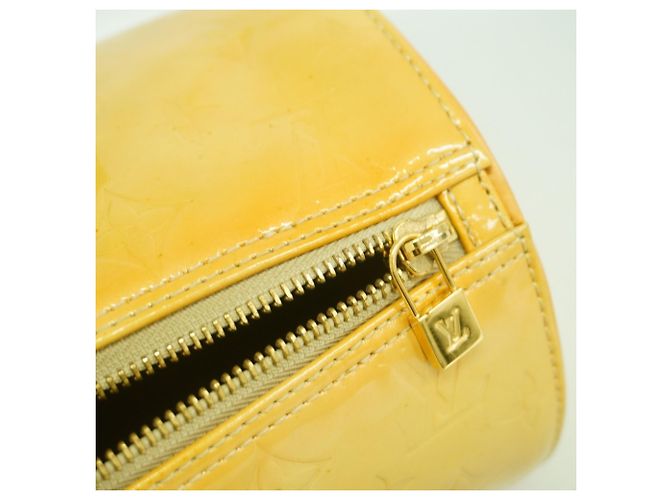 Borsa Louis Vuitton Vernis Bedford Beige - vista 7
