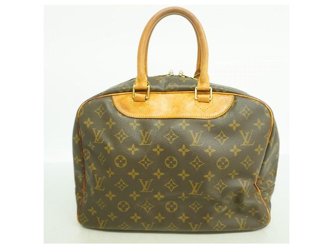 Bolso Louis Vuitton Monogram Deauville Castaño - vista 12
