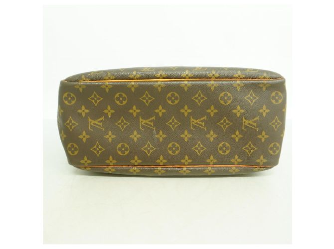 Bolso Louis Vuitton Monogram Deauville Castaño - vista 3