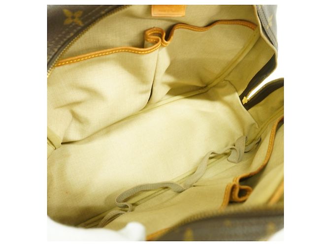 Bolso Louis Vuitton Monogram Deauville Castaño - vista 4