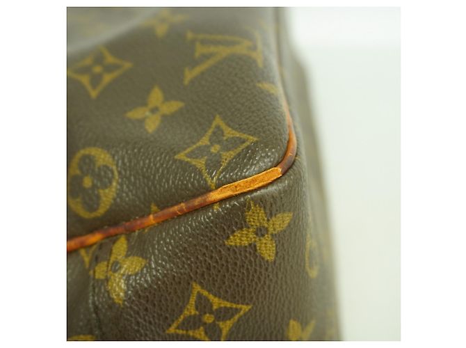 Bolso Louis Vuitton Monogram Deauville Castaño - vista 6