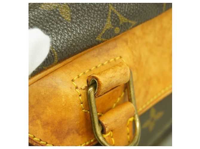 Bolso Louis Vuitton Monogram Deauville Castaño - vista 7