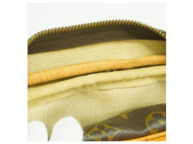 Bolso Louis Vuitton Monogram Deauville Castaño - vista 8
