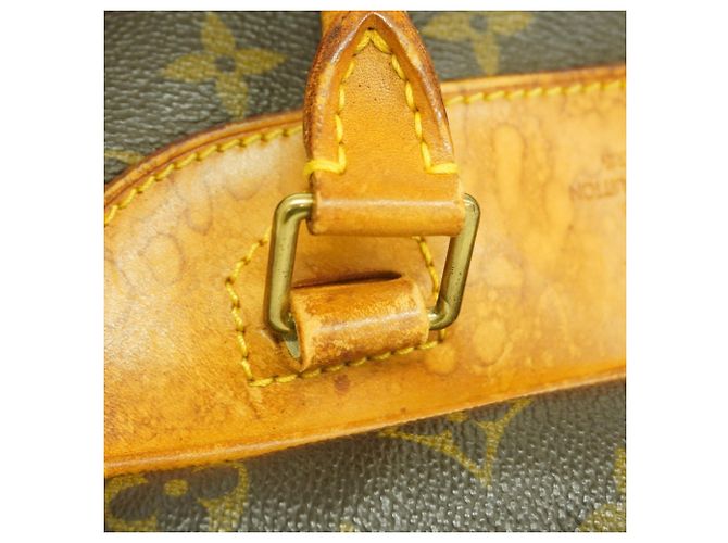 Bolso Louis Vuitton Monogram Deauville Castaño - vista 9