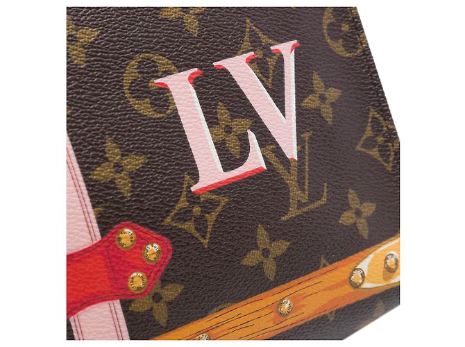 Beauty case Louis Vuitton Brown Monogram Summer Trunks 26 Marrone - vista 5