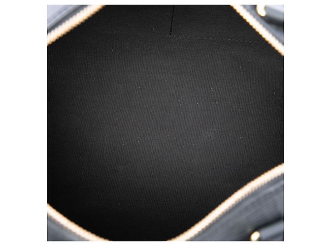 Louis Vuitton Black Epi Speedy 35 Nero - vista 4