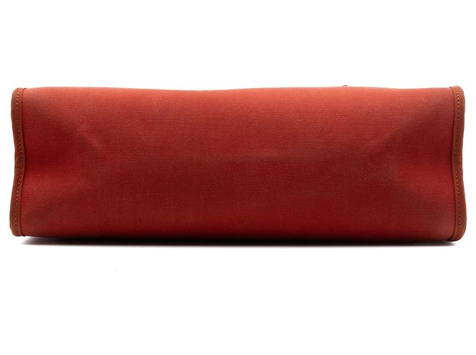 Hermès Orange Toile Herbag Zip 31 Arancione - vista 3