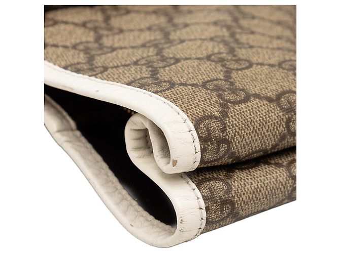 Tote verticale Gucci Beige GG Supreme Joy - vista 7