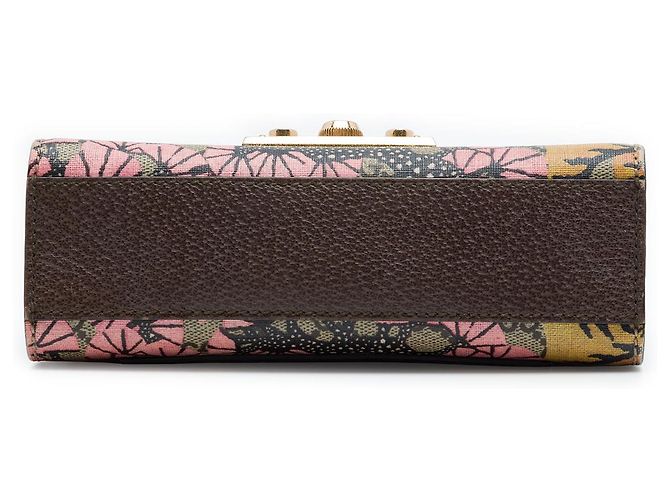 Gucci Beige Small GG Supreme Bengal Padlock Crossbody - vista 3