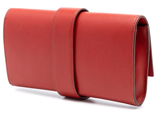 Clutch Medor 23 en Tadelakt rojo Hermès Roja - vista 2